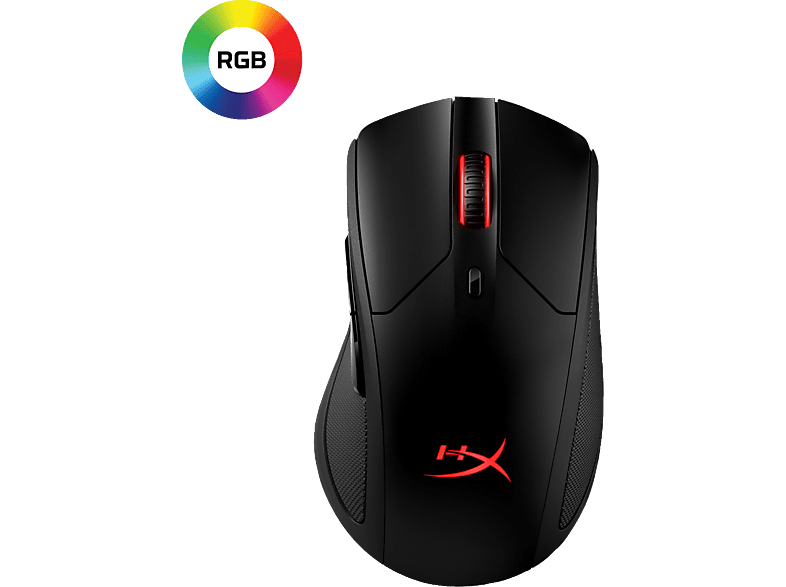 HYPERX Pulsefire Dart Gaming Maus, Schwarz | PC Mäuse