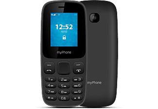 MYPHONE 3330 DualSIM Fekete nyomógombos kártyafüggetlen Mobiltelefon