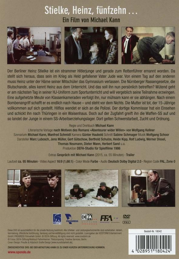 Ein Filmposter mit Bildern aus dem Film. Der Text ist auf Deutsch.