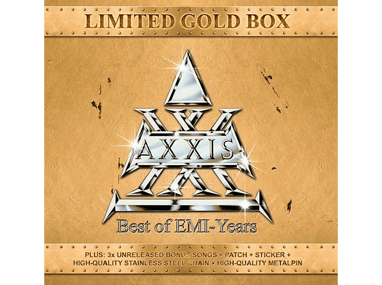 Axxis - Best Of EMI-Years (Lim.Goldbox) - (CD + Merchandising)