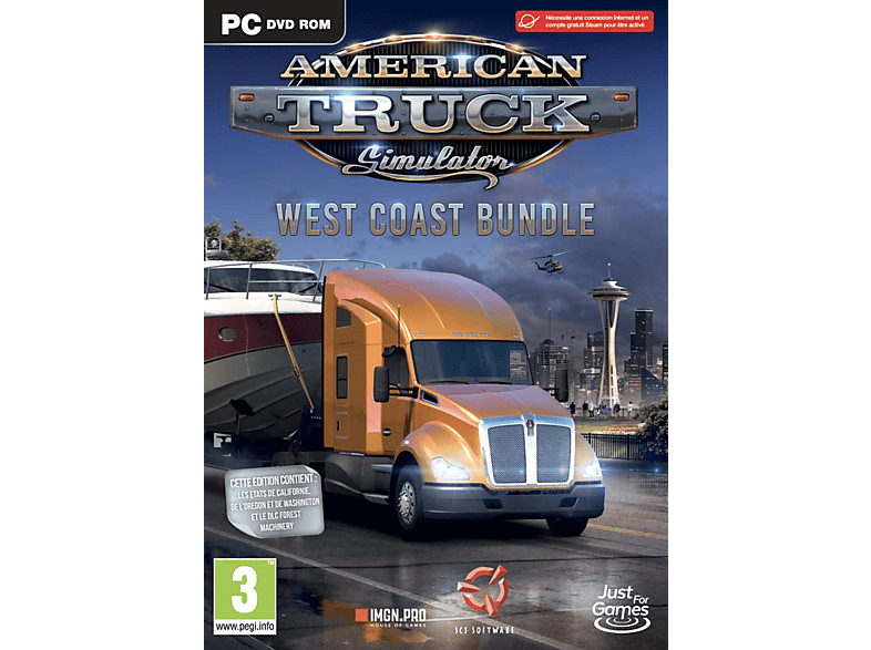 American Truck Simulator: West Coast Bundle FR PC