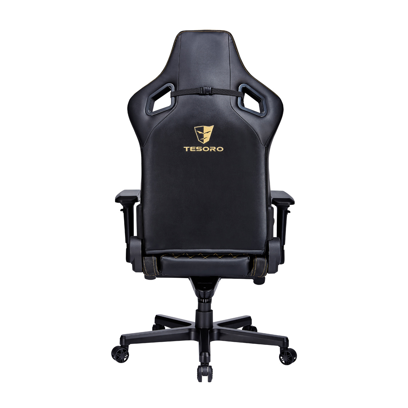 TESORO Zone X Gaming Chair Gaming Stuhl, Schwarz/Gold