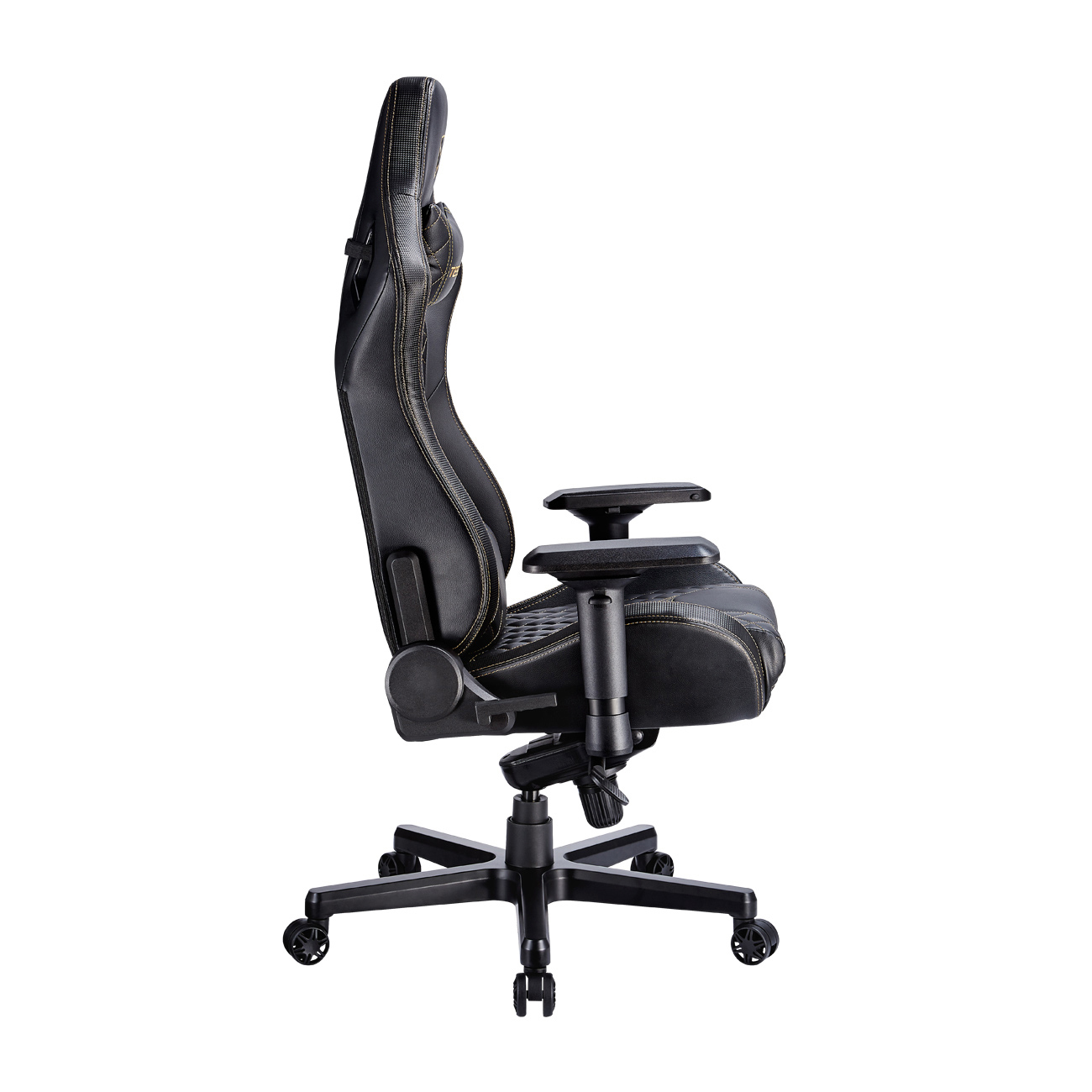Zone X Chair Stuhl, Schwarz/Gold TESORO Gaming Gaming