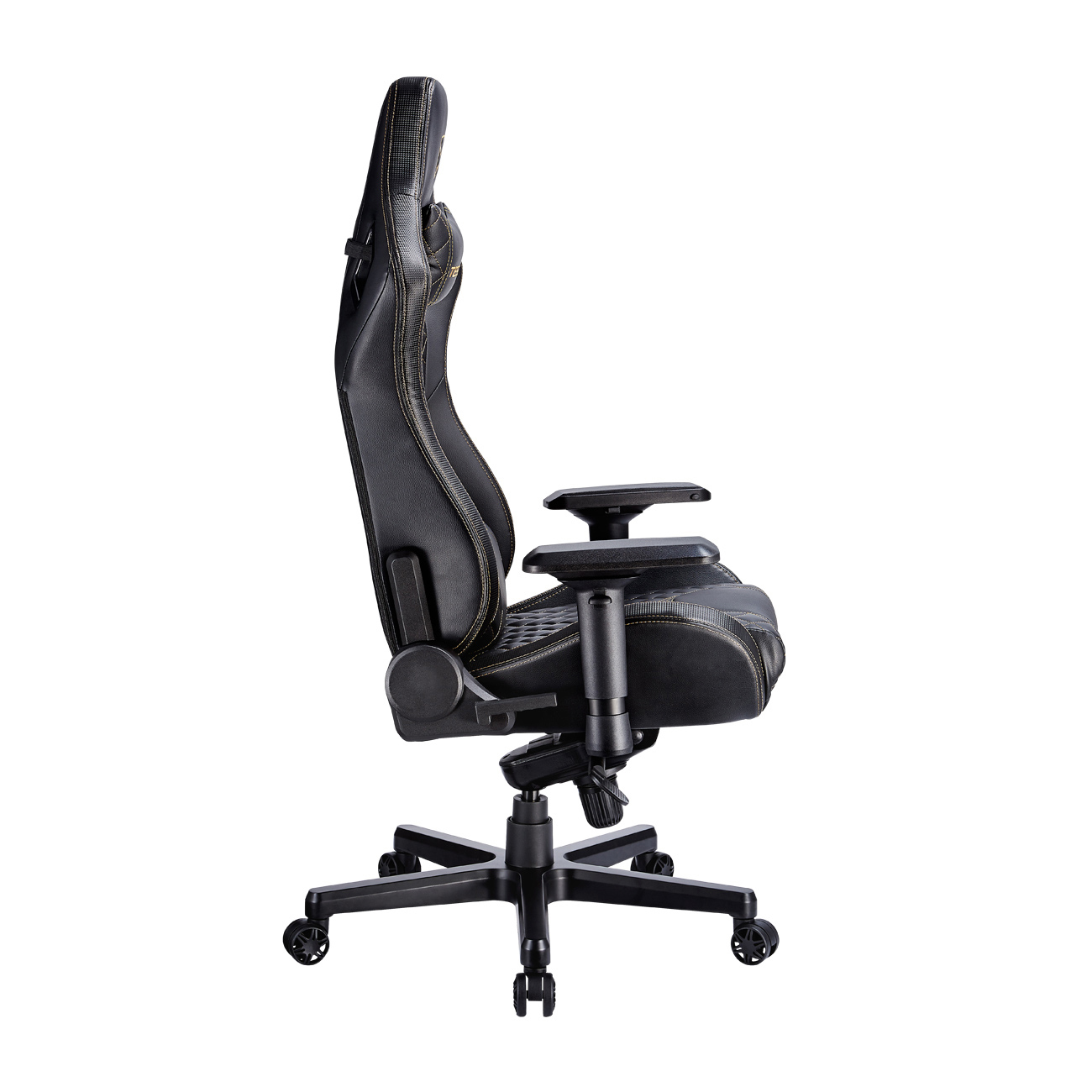 TESORO Zone X Gaming Chair Gaming Stuhl, Schwarz/Gold