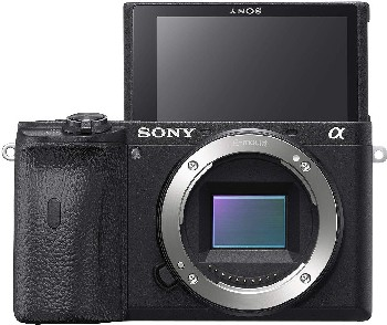 Cámara EVIL - Sony a6600 (Cuerpo), Sensor APS-C CMOS Exmor R, 24.2 MP, HDR, Bionz X, Vídeo 4K, Negro
