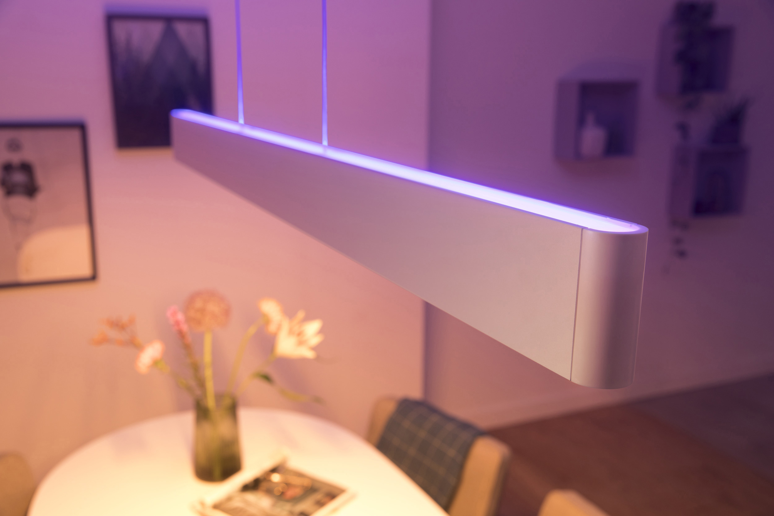 PHILIPS Ensis Bluetooth Pendelleuchte Mehrfarbig