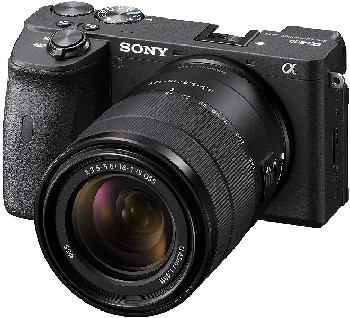 Cámara EVIL - Sony a6600, Sensor APS-C CMOS Exmor R, 24.2 MP, Bionz X + Objetivo E 18-135 mm f/3.5-5.6 OSS