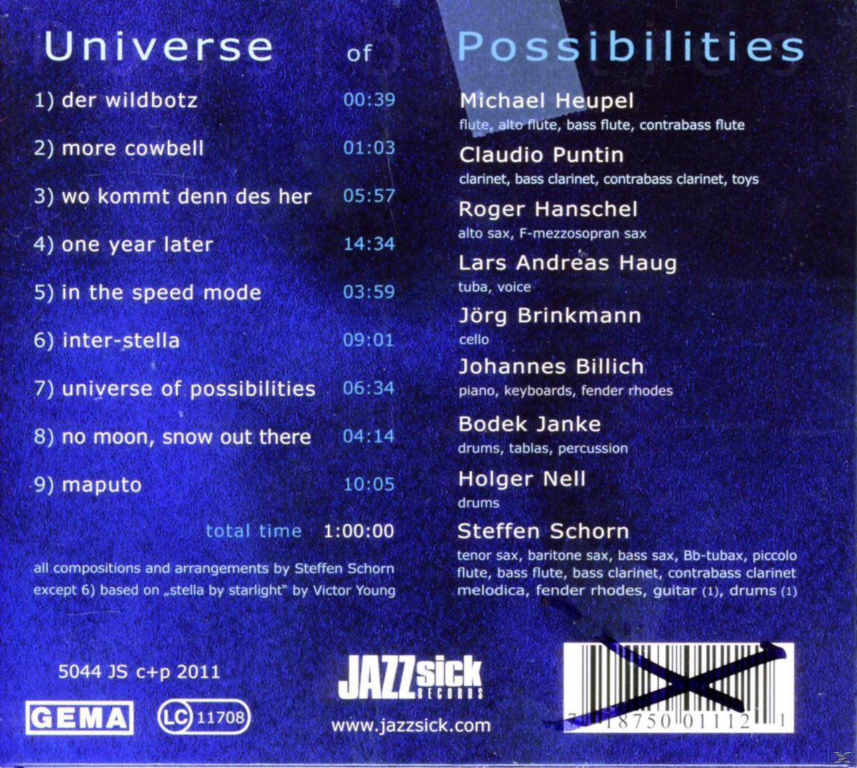 Steffen Schorn - Universe Of Possibilities  - (CD)