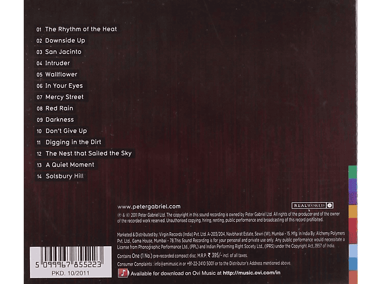 Thumbnail - Peter Gabriel - New Blood (CD)