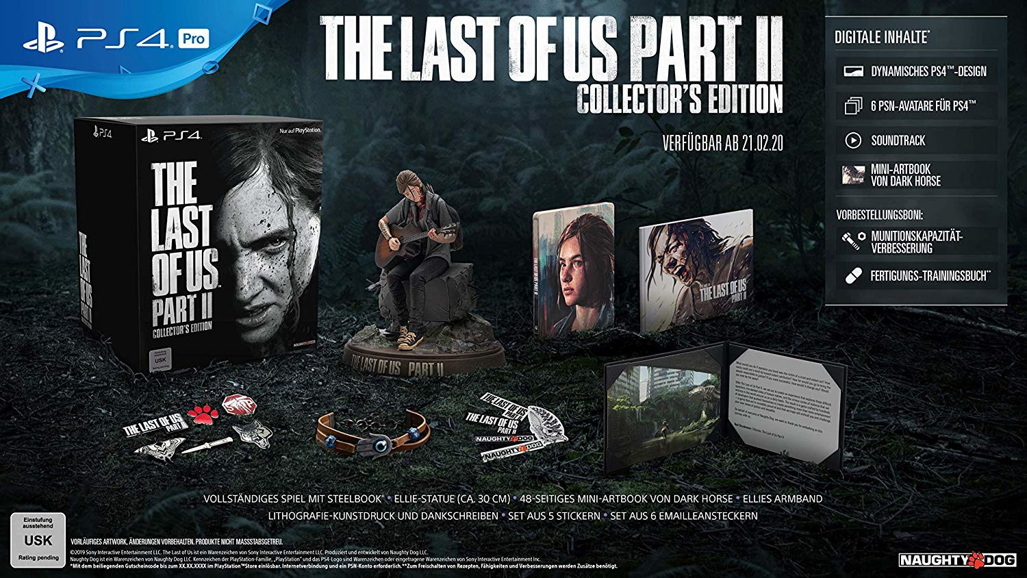 The Last of Us Part II : Édition Collector - PlayStation 4 - Allemand, Français, Italien