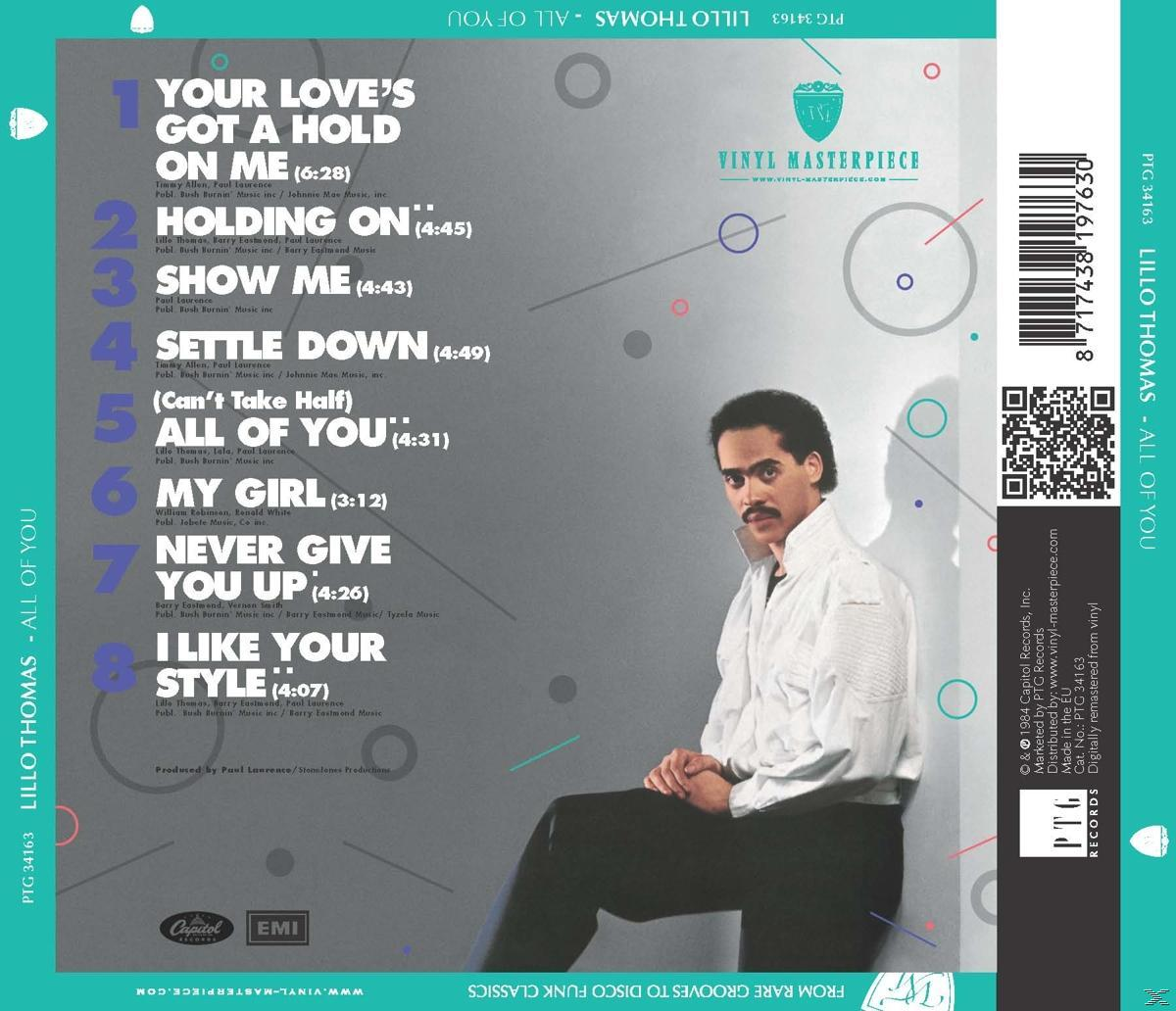 Lillo Thomas - All Of You  - (CD)