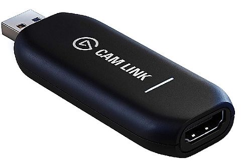 Capturadora de vídeo  Elgato Cam Link 4K 10GAM9901, USB, HDMI, Negro