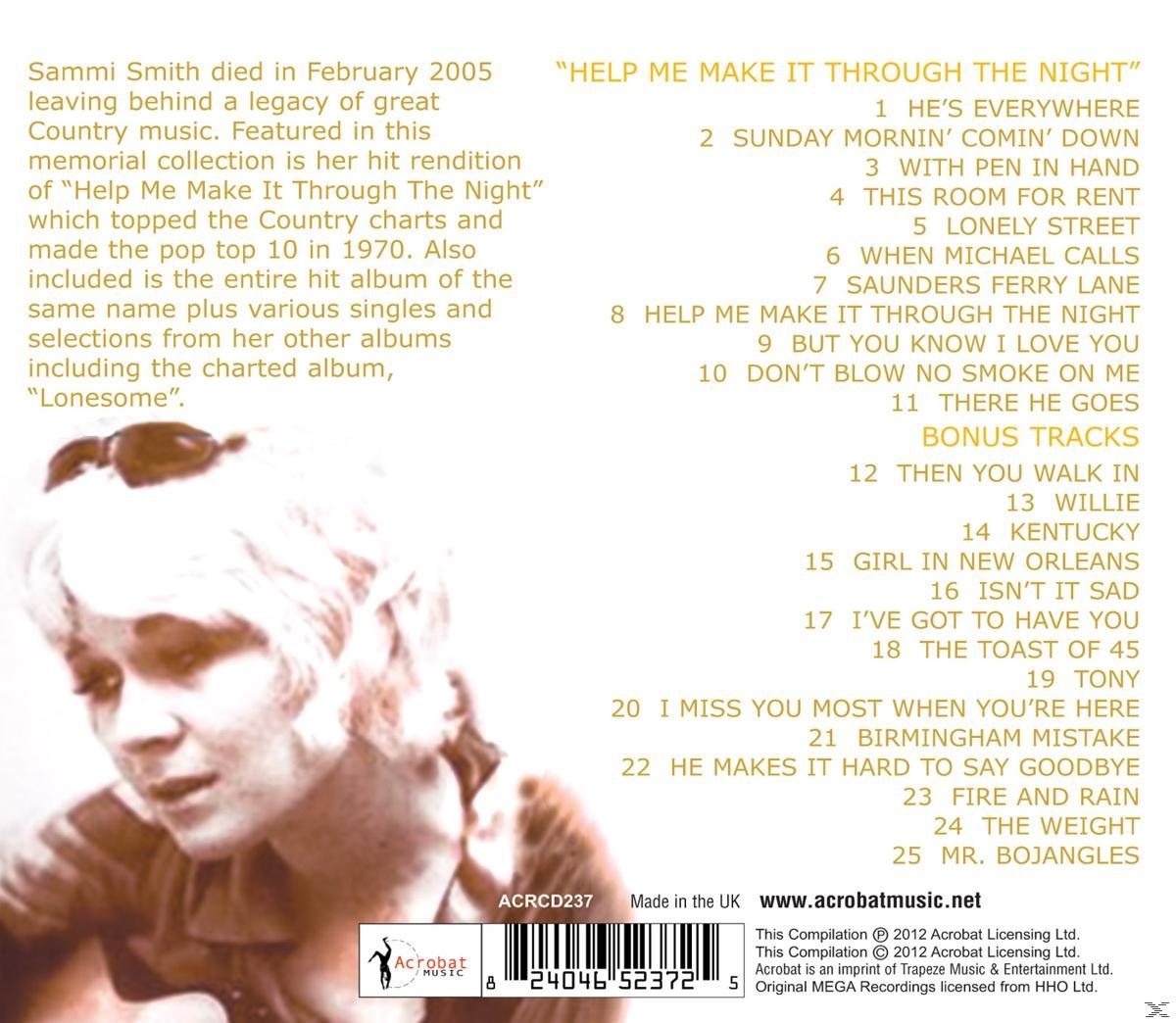 Sammi Smith - Help Me Make It Through The Night  - (CD)