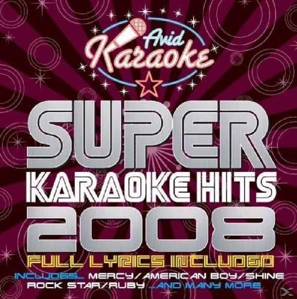 VARIOUS - Super Karaoke Hits 2008  - (CD)