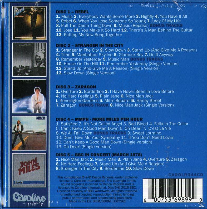 The Decca John Miles Albums - (CD) -