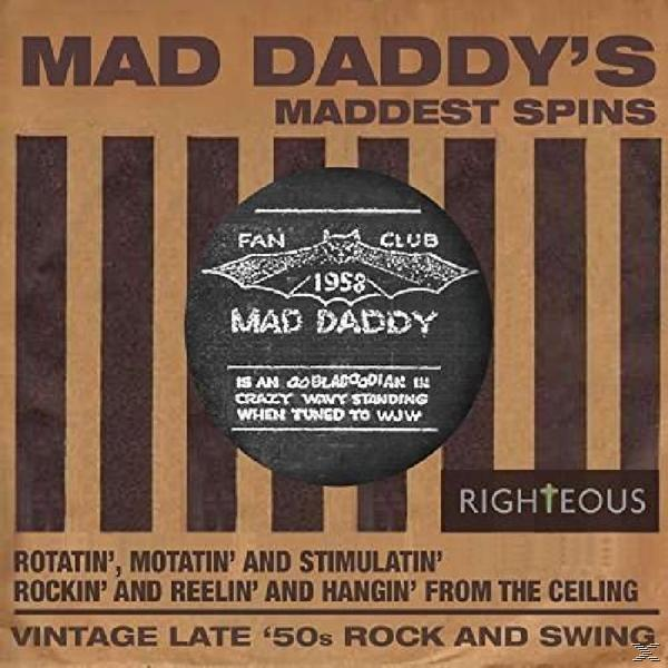VARIOUS - Mad Daddy's Maddest Spins  - (CD)