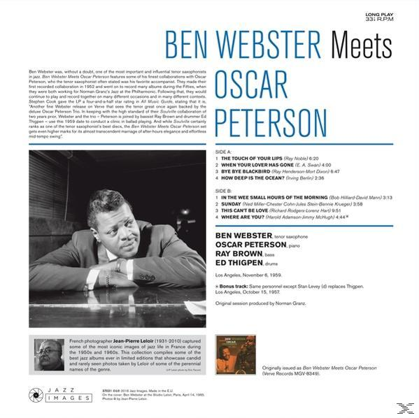 Ben Webster, Oscar Peterson - Meets Oscar Peterson (180g Vinyl)-Jean-Pierre Le  - (Vinyl)