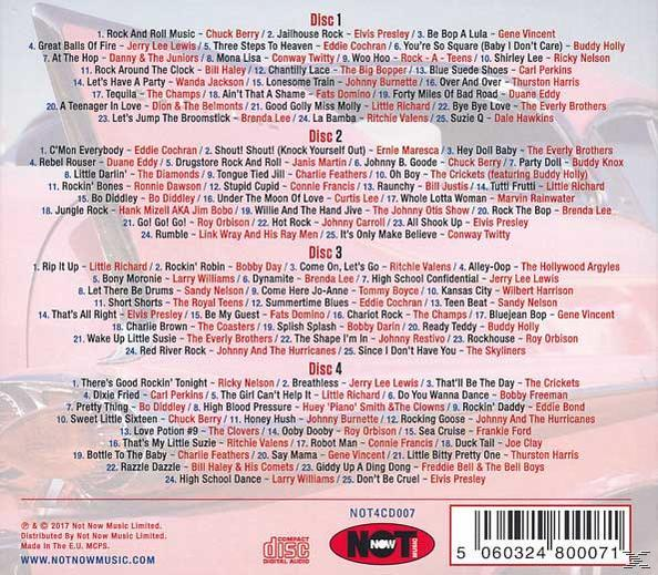 VARIOUS - 100 Rock'Roll Hits  - (CD)