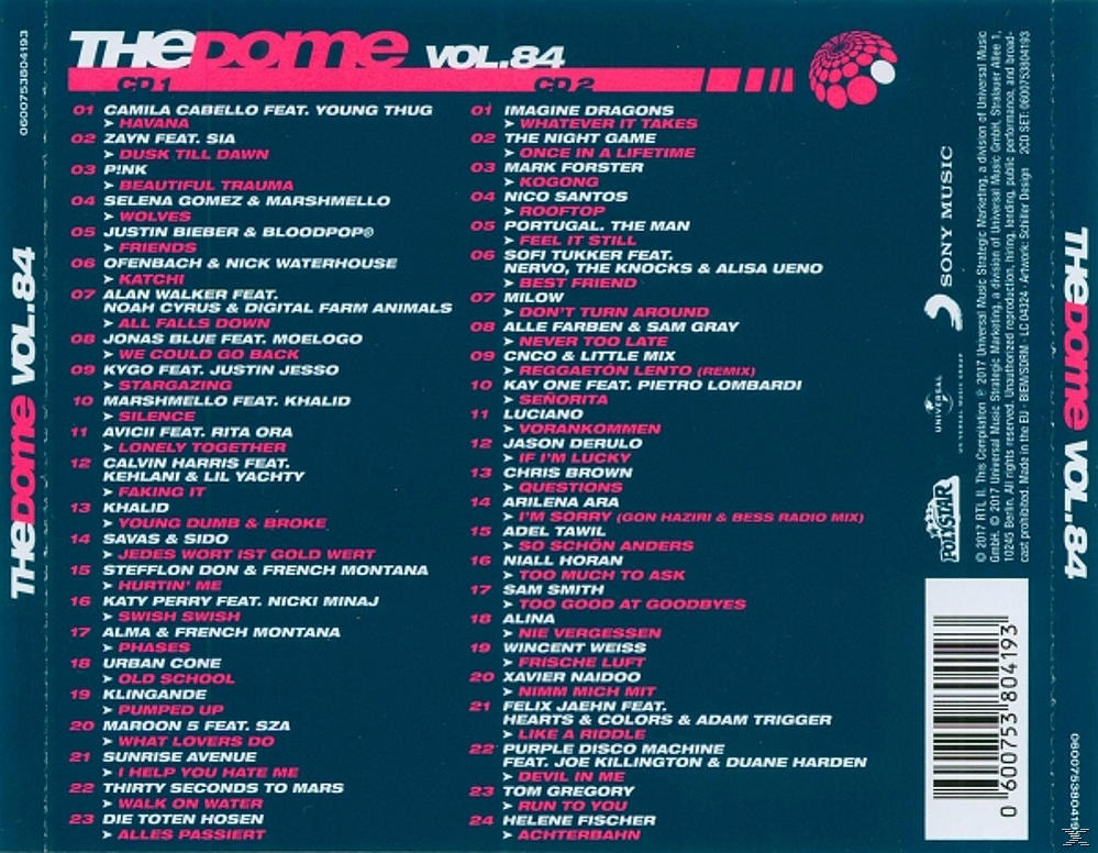 VARIOUS - The Dome Vol.84  - (CD)