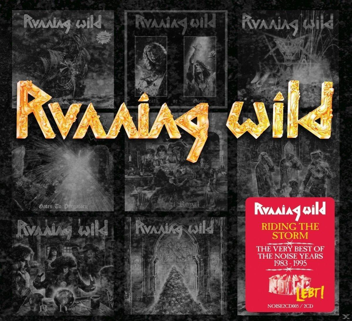 Running Wild album válogatás. Több albumborító, jobbra egy pirossal.