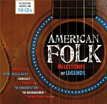 American Folk - Milestones Of Legends - 10 CD