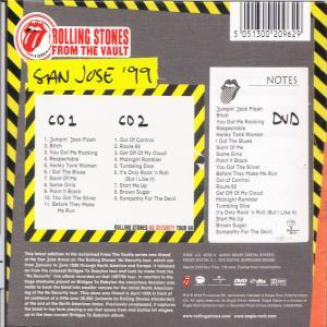 Rolling 1999 CD) Security-San The + From - (DVD - Vault: The No Stones (+2CD) Jose