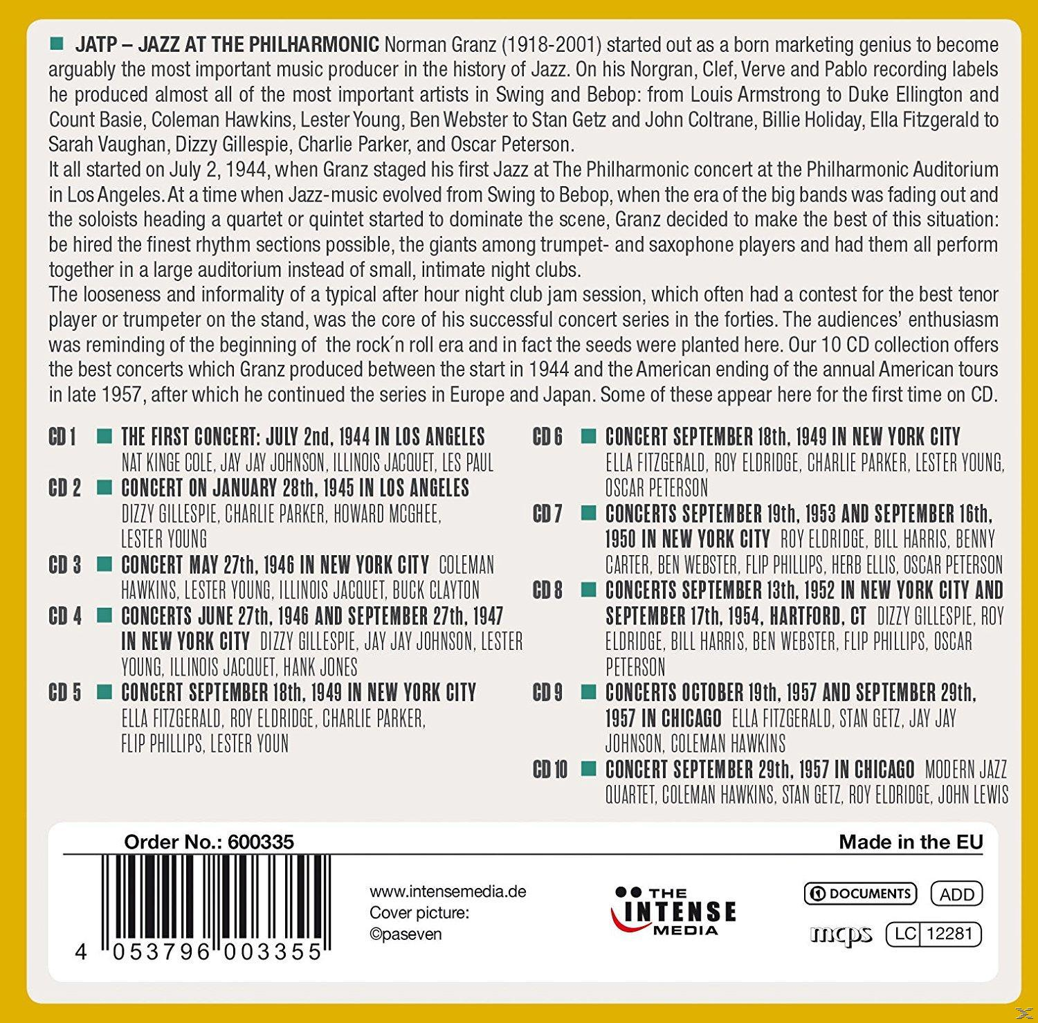 Jazz At The Philharmonic CD
