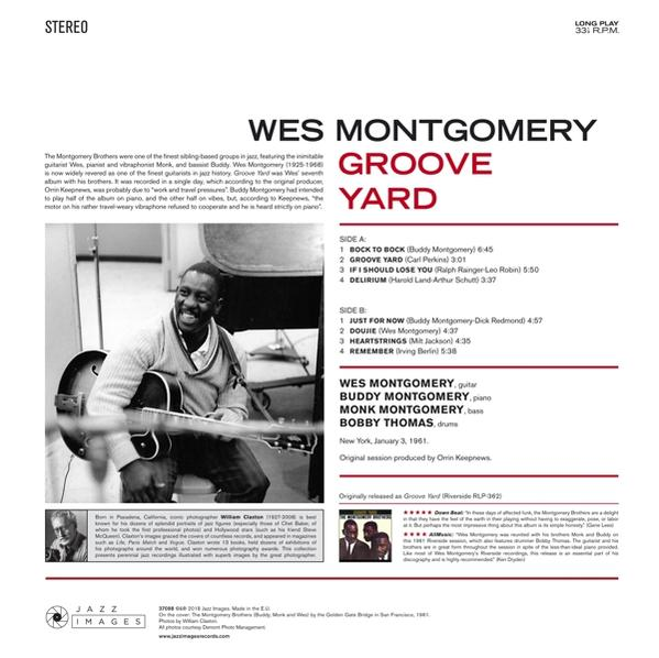 Wes Yard Montgomery (Vinyl) (Gatefold) - - Groove
