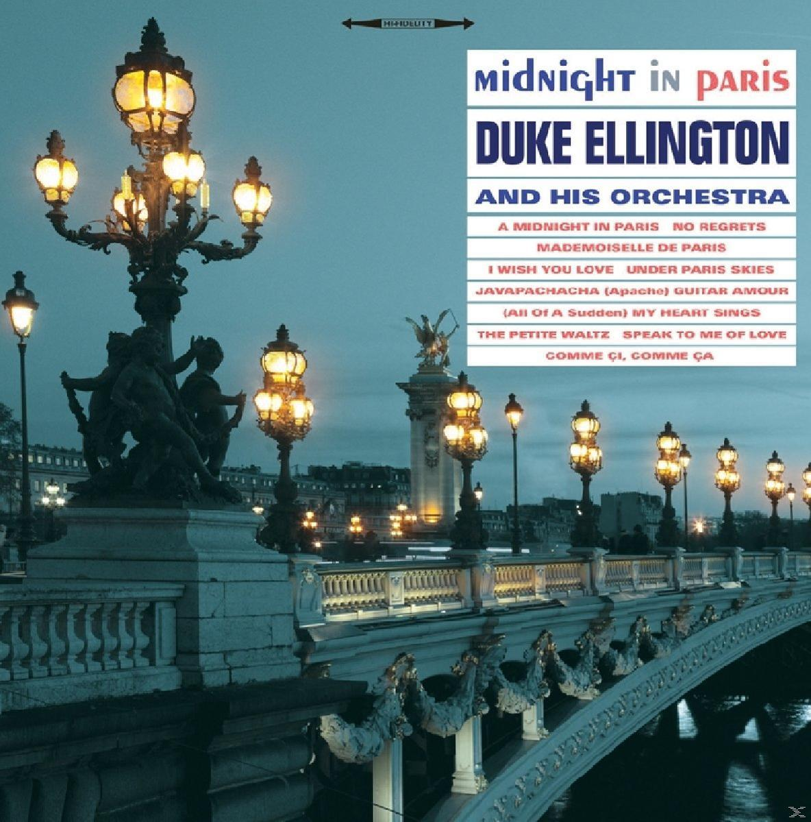 A Midnight in Paris album borítója Duke Ellington és zenekara.