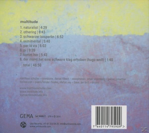 Matthias Schuller - Multitude  - (CD)