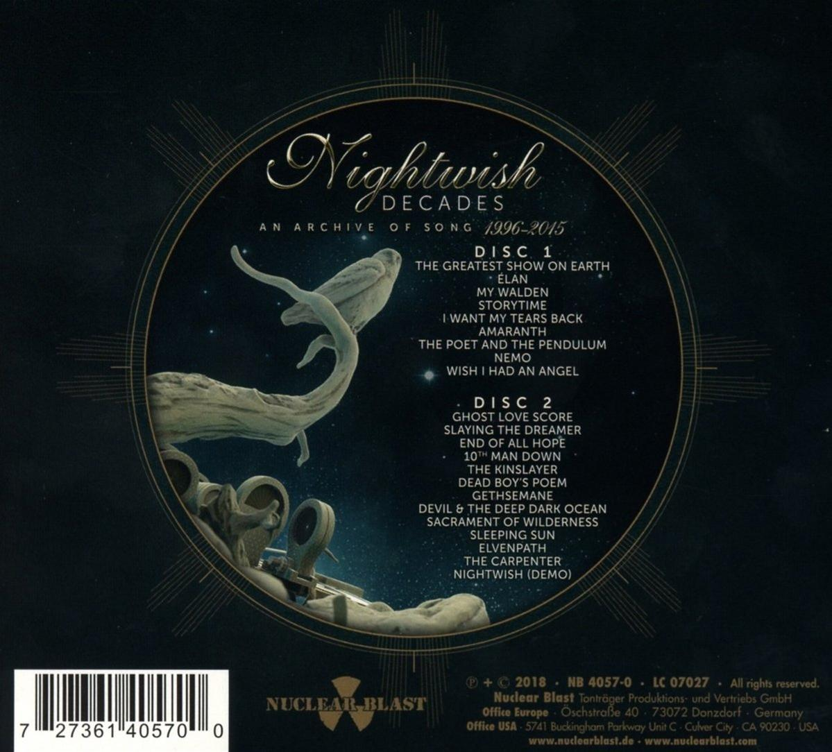 Nightwish - Decades (Digipak) (CD)