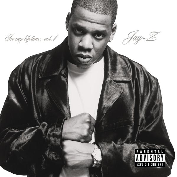 Jay-Z album borítója. Fekete kabátot, fehér inget és órát visel. A szöveg a 'In my lifetime, vol. 1' és a 'Jay-Z'.