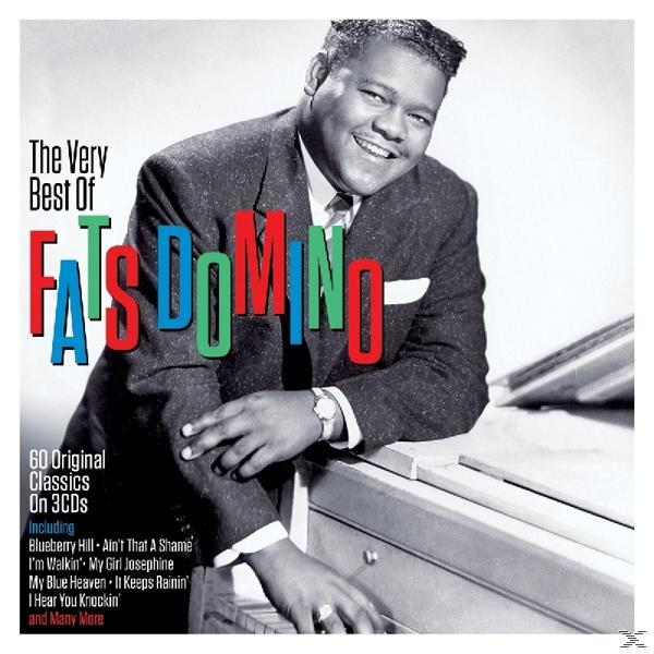 Fats Domino zongorázik a "The Very Best Of Fats Domino" album borítóján.