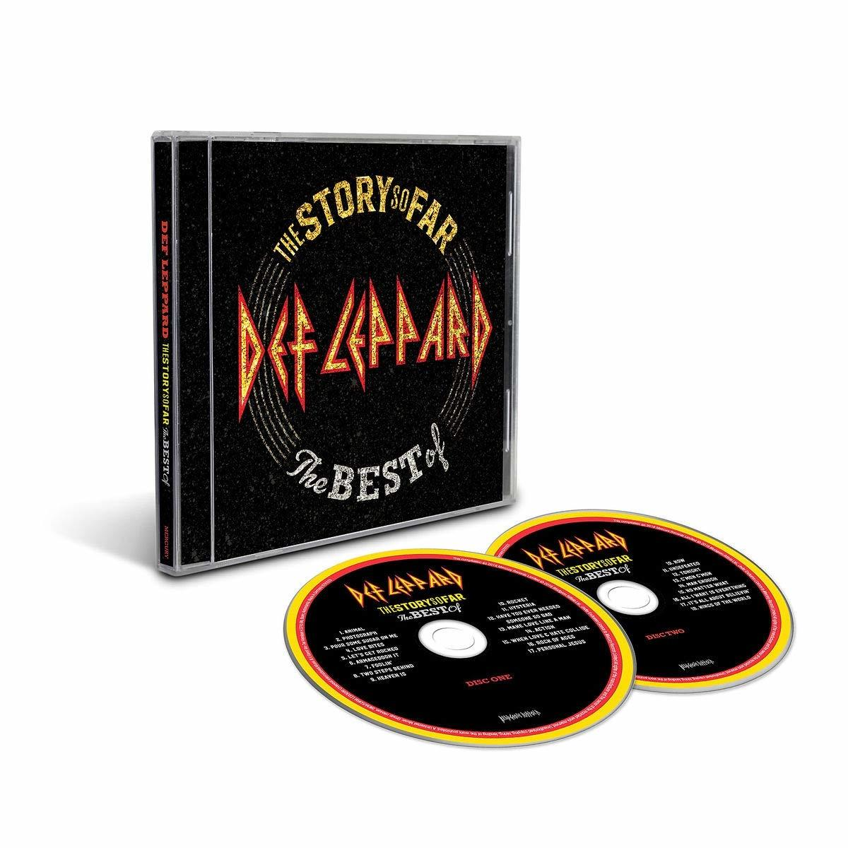 Album-Set mit zwei CDs, Cover-Art mit Band-Logo und Titel auf schwarzem Hintergrund.