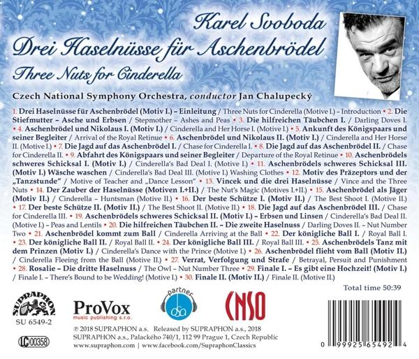 Ein CD-Cover mit einem Foto eines Mannes und Text in Englisch und Tschechisch.