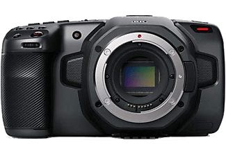 BLACKMAGIC DESIGN Pocket Cinema Camera 6K, 21.2 MP, 6K50p, 5 Zoll Touch LCD, EF-Mount, Schwarz