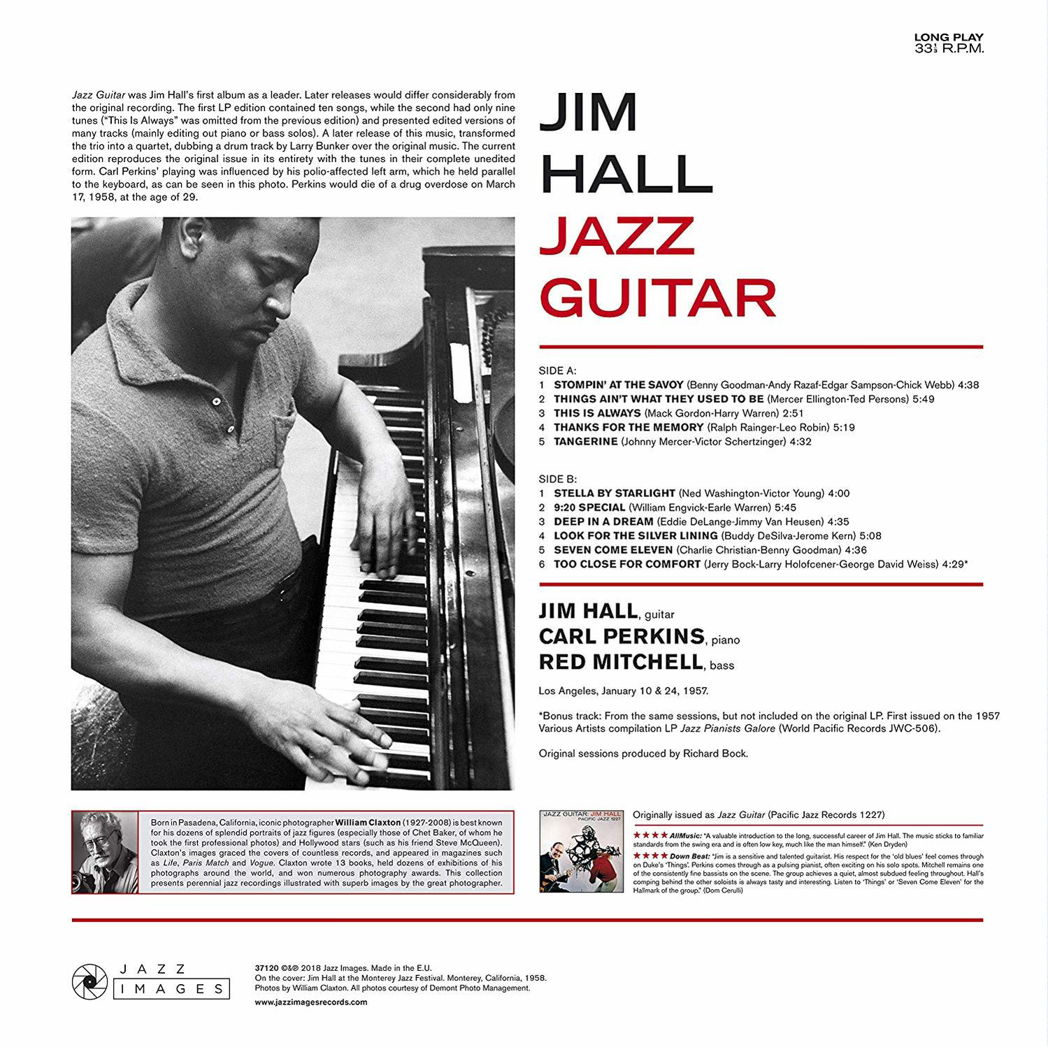 (Vinyl) Guitar Jazz - Hall - Jim