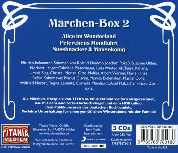 Lewis Carroll - Titania Special: Märchenbox 2: Alice im Wunderland  - (CD)