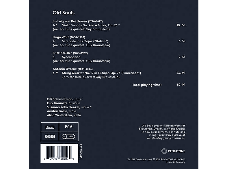 Thumbnail - Gili/guy Brau Schwarzman - Old Souls (CD)