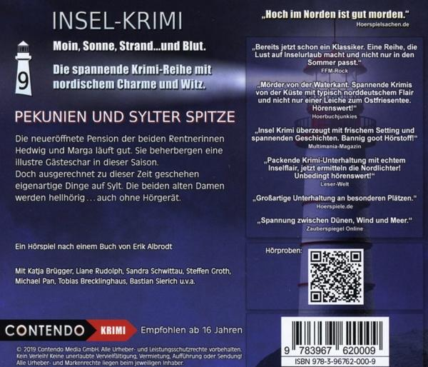 Insel-krimi - Insel-Krimi 09-Pekunien Und Sylter Spitze  - (CD)