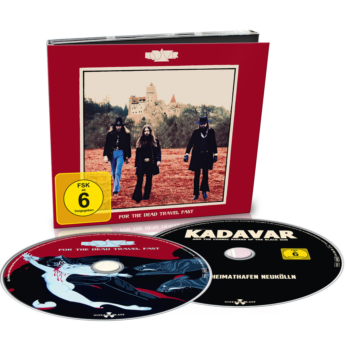 Kadavar - For The Dead Travel Fast  - (CD + Blu-ray Disc)
