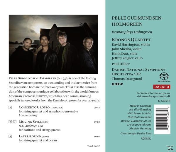 Kronos Quartet, VARIOUS, Dausgaard, Kronos Quartett/Dausgaard/+ - Kronos Plays Holmgreen  - (SACD Hybrid)