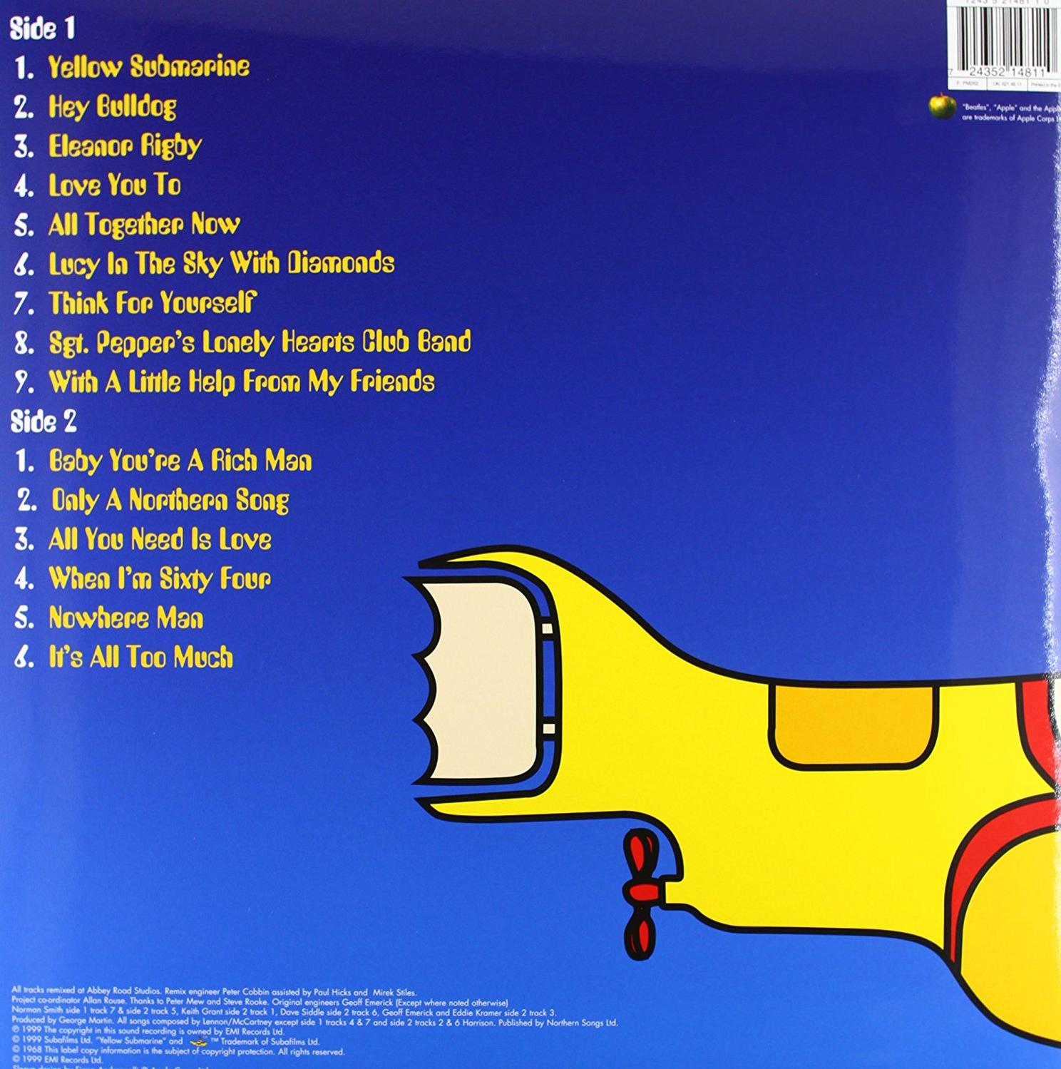 The Beatles | Yellow Submarine Songtrack (LP) [Vinyl] | MediaMarkt