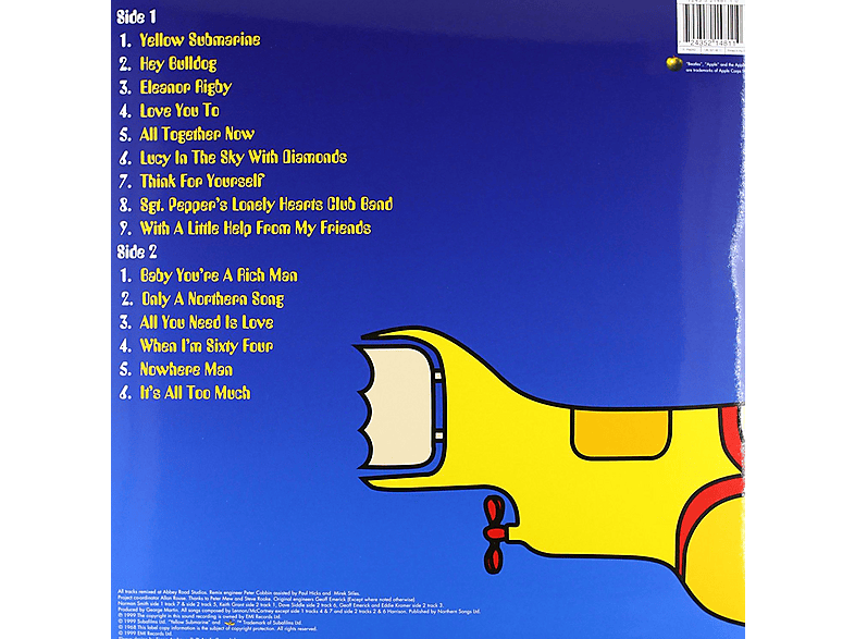 The Beatles | Yellow Submarine Songtrack (LP) [Vinyl] | MediaMarkt