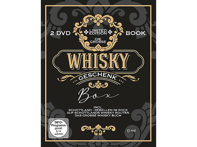 Die große Whisky-Geschenk-Box inkl. Buch DVD