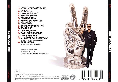 Ringo Starr - GIVE MORE LOVE | CD