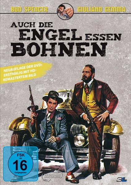 Filmposter: Zwei Männer mit Waffen vor einem Auto. Text und das FSK 16 Logo sind sichtbar.