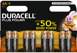 DURACELL Plus Power AA 8-pack