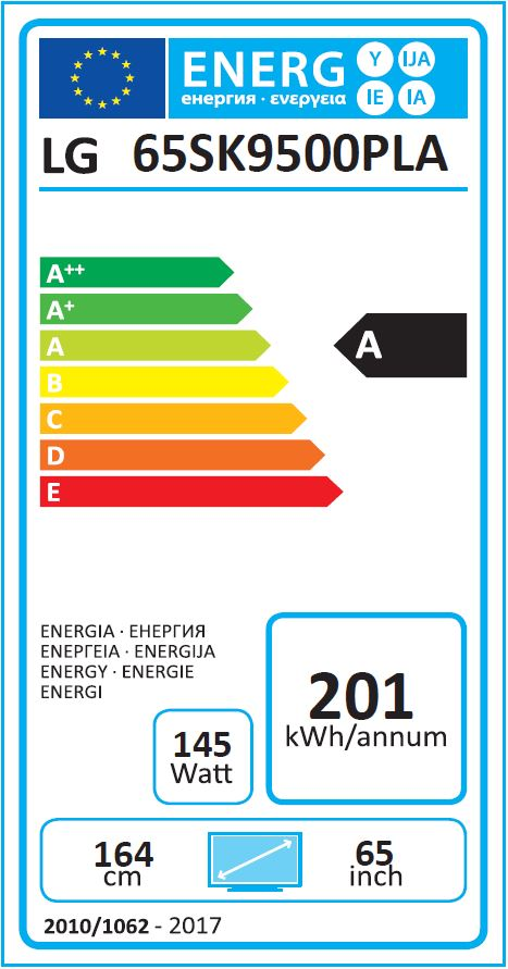 TV LED 65" - LG 65SK9500PLA, Super UHD Nano Cell, 4K, IA, Procesador α7, Full Array,HDR, Dolby Atmos