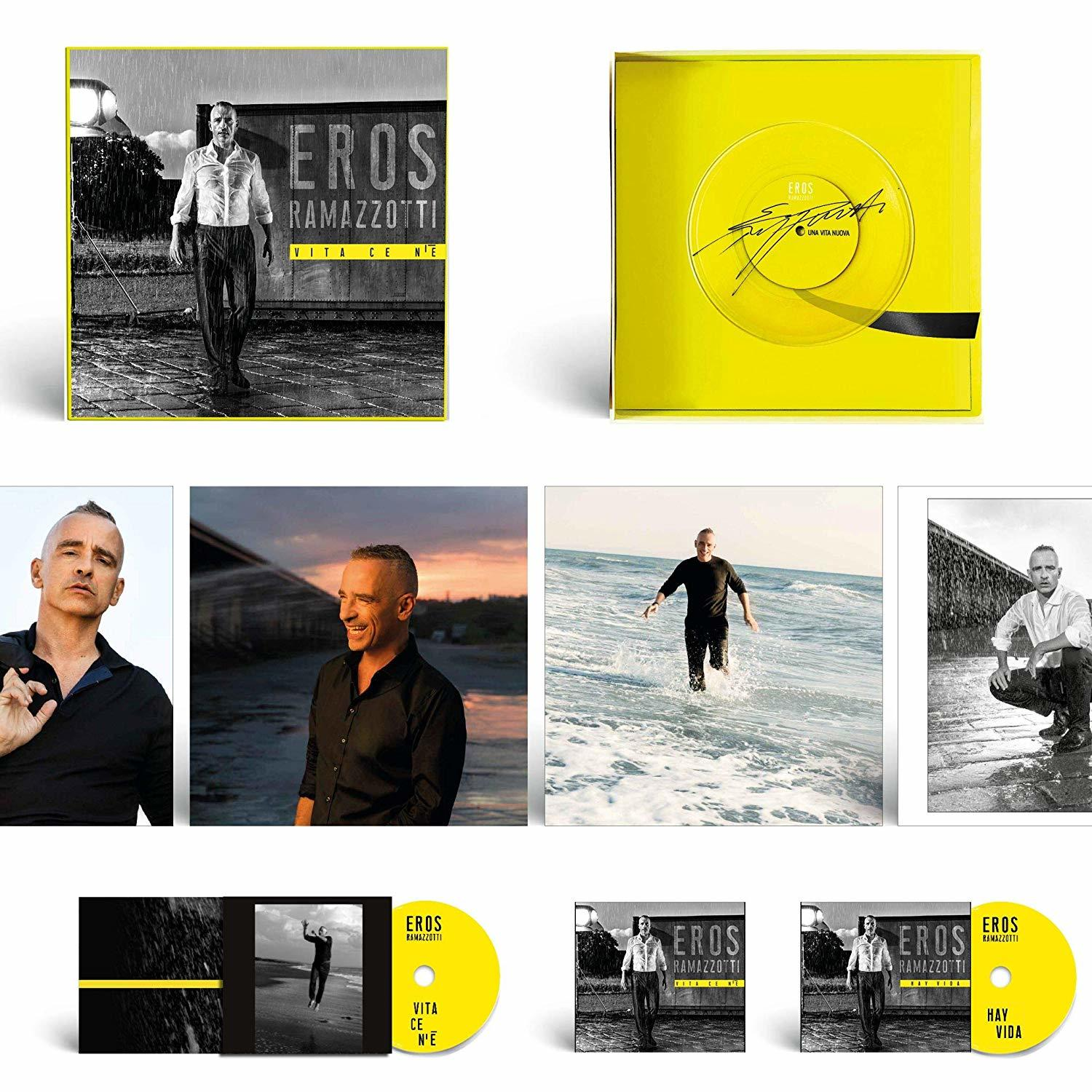Eros Ramazzotti album- és CD-borítók. Eros fotóit tartalmazza.